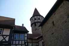 Sankt Crescentius on Tour in Ostheim und auf dem Kreuzberg (Foto: Karl-Franz Thiede)